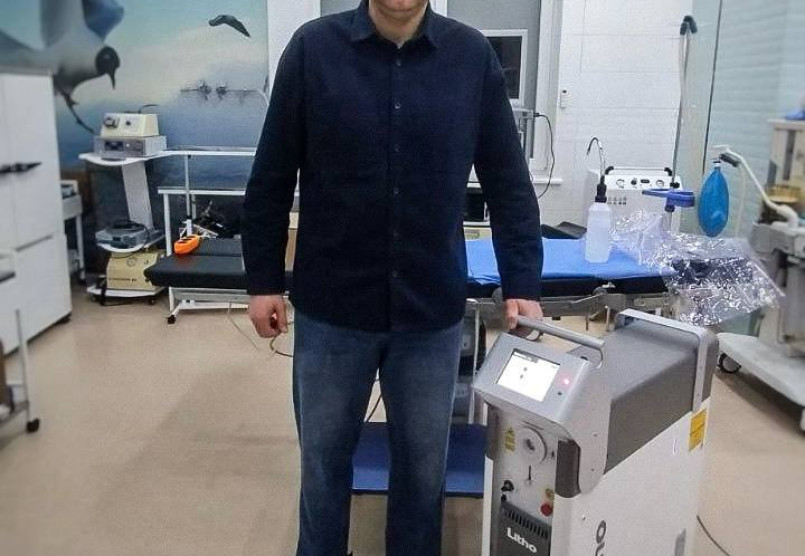 Гольмієвий лазер Quanta System Litho 30 для приватної клініки в Івано-Франківську